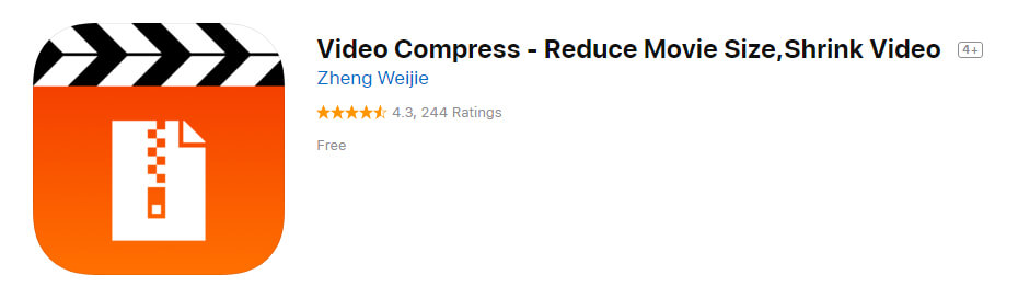Image result for Video Compress- Reduce Movie size, shrink videoÂ  app iphone