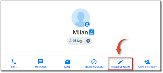 change name from truecaller 