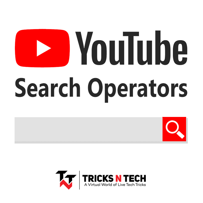 YouTube Search Operators