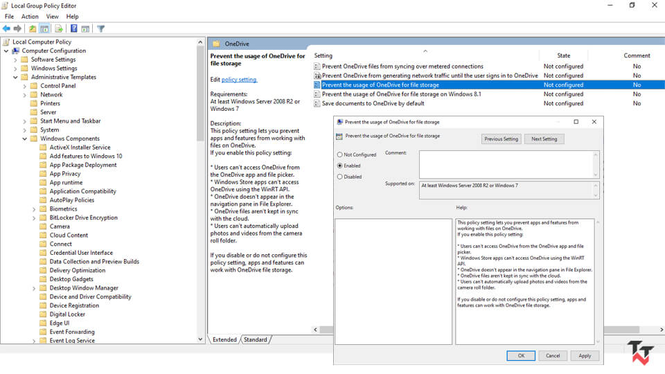 how to turn off microsoft onedrive in registry how to turn off microsoft onedrive in registry