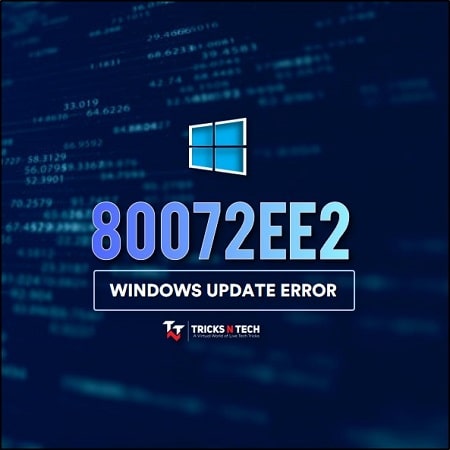 Windows Update Error 80072EE2