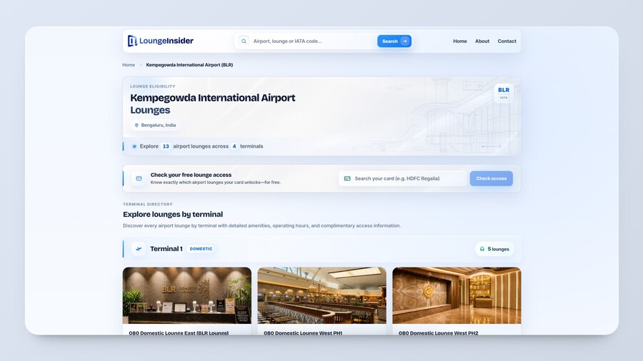 lounge access checker
